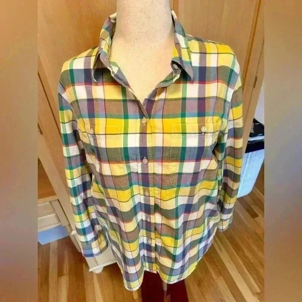 LAUREN JEANS BLOUSE SIZE XL/TG